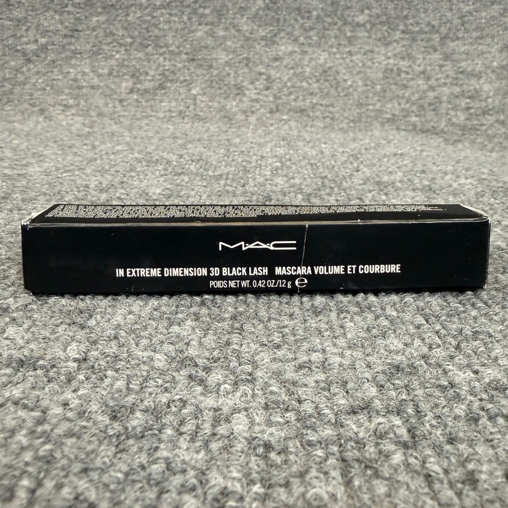 MAC In Extreme Dimension 3D Black Lash Mascara 0.42oz 12g New in Box